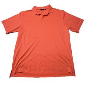 Walter Hagen Men's Golf Polo - Size XL, Coral Orange